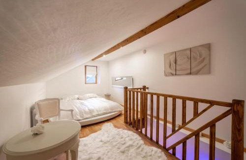 Tresserve Apartment | L'AppartOsé, triplex jacuzzi, love room Aix-les-Bains