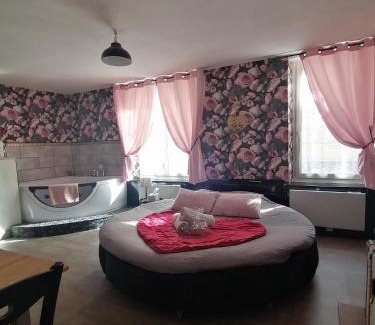 Luneville Apartment | L'atelier des rêves, balnéo, lit rond, centre-ville