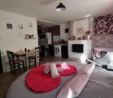 Luneville Apartment | L'atelier des rêves, balnéo, lit rond, centre-ville