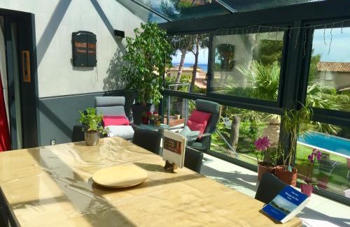 Sausset-les-Pins Villa | L'ESCALE COTE BLEUE VILLA & Spa Classée 4 Étoiles