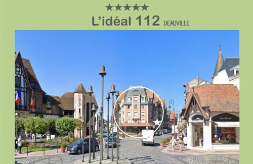 Deauville City Centre Apartment | L'IDEAL 112 - 85m2, 2 chambres, Parking & Cabine de plage