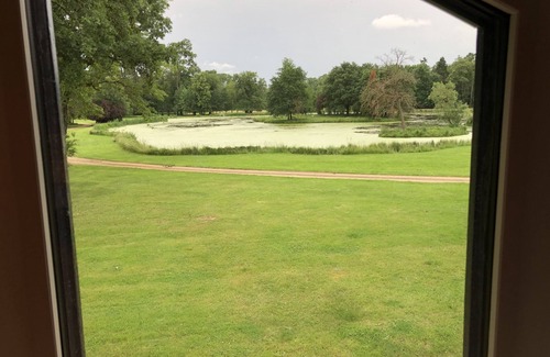 Cleppe House | L Orangery of Chatel Selection 2019 Figaro Magazine cover heated swimming poll