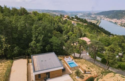 Ozon Villa | La BOOA - Écolodge en Ardèche - Piscine privée - Ecolodgîte