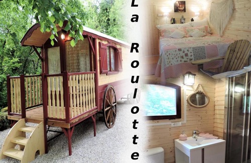 Cuzance House | La Chaumière et sa Roulotte