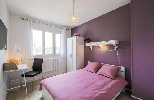 Secteur 3 Apartment | La coloc' Smart & Cosy - 4 chambres différentes et privatives sont disponible dans ce T4 de 80m2 en colocation - Jusqu'à 2 personnes par chambre - 1 lit double par chambre