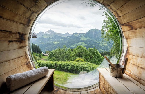 Manigod Ski Chalet | La Grange à l'Ours - Manigod ski break 13p sauna, barrel spa - OVO Network