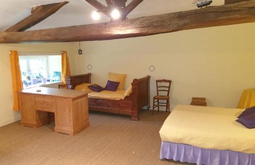 Val de Gatine Bed & Breakfast | La Maison prés du ruisseau Chambre jaune