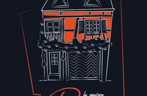 Riquewihr House | La Maison Rouge Au coeur de la ville.