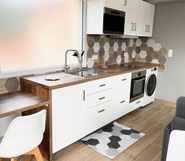 Ternay Apartment | La Parenthèse Balnéo T2 Cosy de 40m² avec terrasse