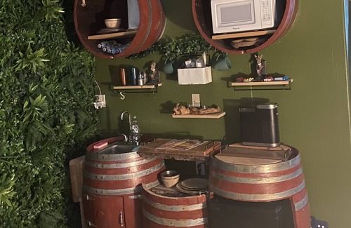 Old Town Apartment | La Sala (The Living Room) directly accross from Old Town State Park