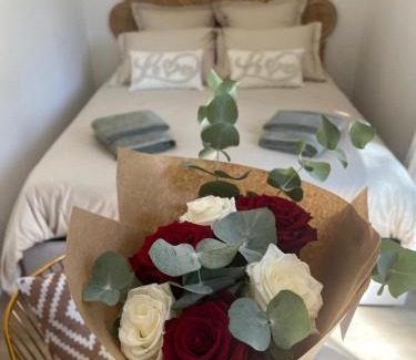 Gradignan House | La suite de cœurs avec jacuzzi