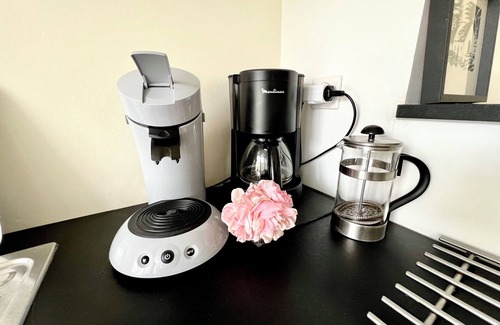 Le Pouldu Apartment | LA TERRASSE DE CASTEL, sea view, GR34, beach, private garden and reserved parking space