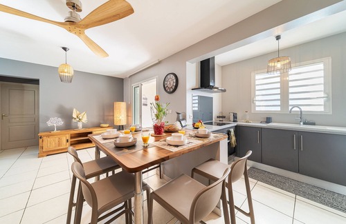 Bois d'Olives Villa | La Villa Morgabina- High Standing- Heated Pool - In Saint Pierre