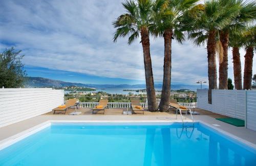 Gouvia Villa | La Vista Residence - 5 BDS, 2 private swimming pools, stunning sea views only 10 minutes from Corfu Town's Centre