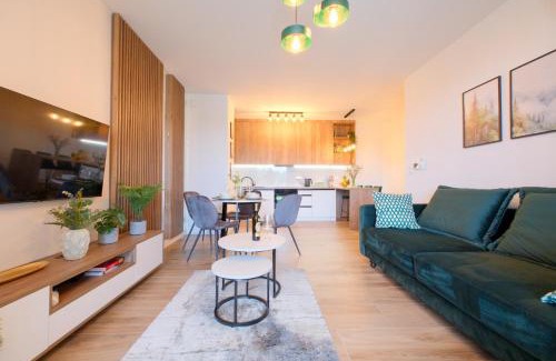 Zarzecze Apartment | Laguna Beskidów Resort - Apartament Bloom