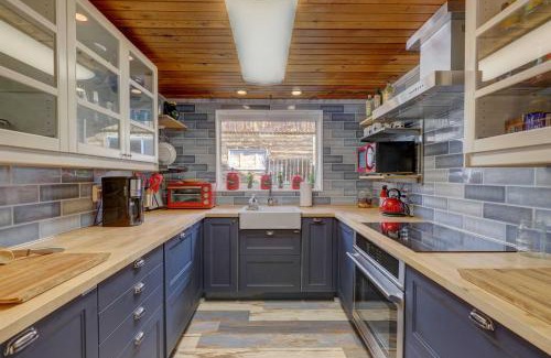 Twin Lakes House | Lake Cabin with King Bed, Foodie Kitchen, and Views