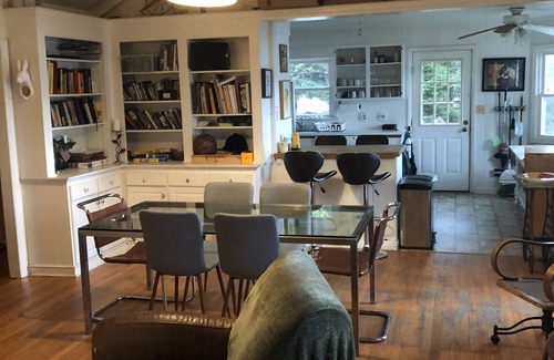 Milford House | Lake front on glacial lake, swimming, boating, fishing. Floating dock