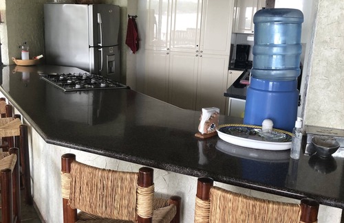 Tequesquitengo House | Lake front villa with private pool, beach, garden and terrace with lake views!