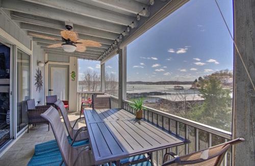 Village of Four Seasons Apartment | Lake of the Ozarks Views, Patio Regatta Bay Condo