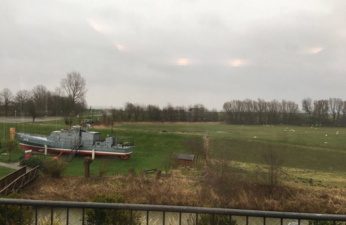 Horumersiel Apartment | Lake view and close to the beach, 2 balconies, bicycles included.