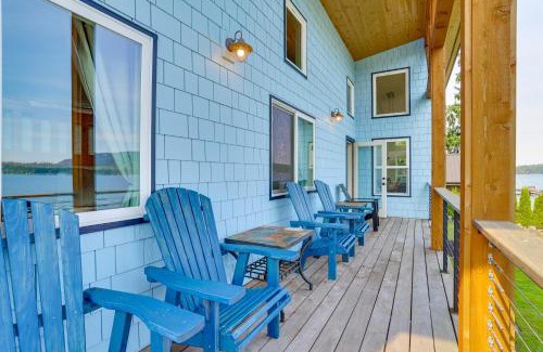 Sudden Valley House | Lake Whatcom House with Private Hot Tub and Dock