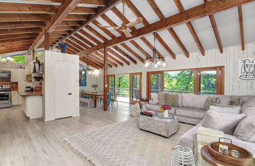 Johnsonburg House | Lakefront Achieve Cabin/3BR on 200-Acre Estate