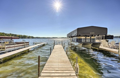 Angola House | Lakefront Angola Retreat with Swimming Area!