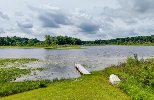 Frontier House | Lakefront Getaway with Dock and Yard in Reading!