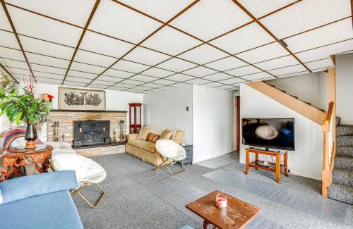 Baldwin House | Lakefront Group Getaway with Dock in Baldwin!