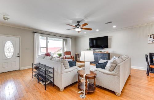 Oscar House | Lakefront Oscar Home with Game Room and Boat Dock!