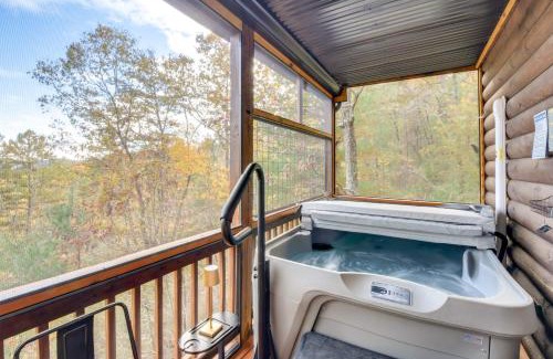Wiley House | Lakemont Mountain Cabin with Game Room and Hot Tub!