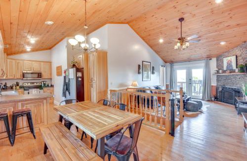 Wiley House | Lakemont Mountain Cabin with Game Room and Hot Tub!