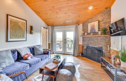 Wiley House | Lakemont Mountain Cabin with Game Room and Hot Tub!