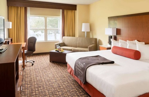 Roanoke Cabin | Lakeview Room | King + Sofa | Pets Allowed