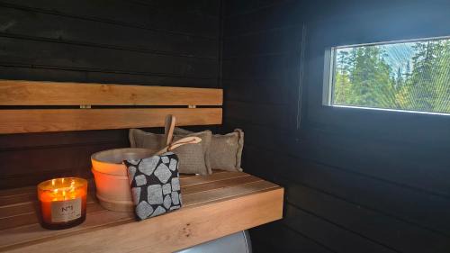 Lampivaara House | Lapland Landscape XL Cabin with Nature View, Sauna, Fireplace & Kitchen, Sodankylä, Luosto, Fell Village