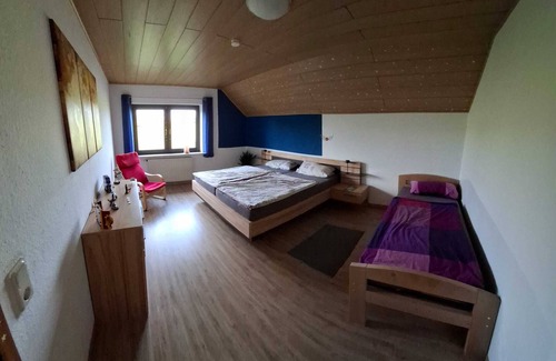 Gemarkung Bischbrunn Apartment | Large, cozy and family-friendly vacation apartment with balcony and garden