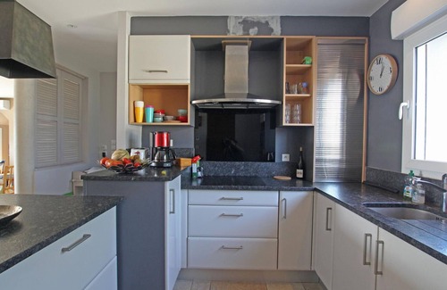 Saint-Germain-sur-Ay Cottage | Large family house near beach with garden, bikes and activities