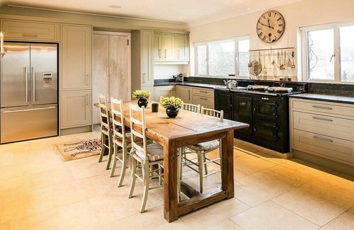 Shere House | Large family home in stunning setting, wonderful views, pool, tennis court