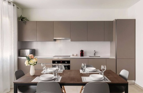 Lugano Apartment | Large flat for up to 8 people with parking & AC