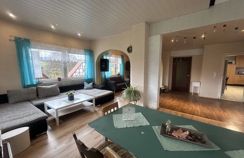 Wehretal House | Large forest house on the cycle path with space for up to 33 people!