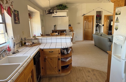 Weldon Cabin | Lazy Pine Ranch-Quiet or Outdoor Adventure Getaway that includes Wi-Fi and AC