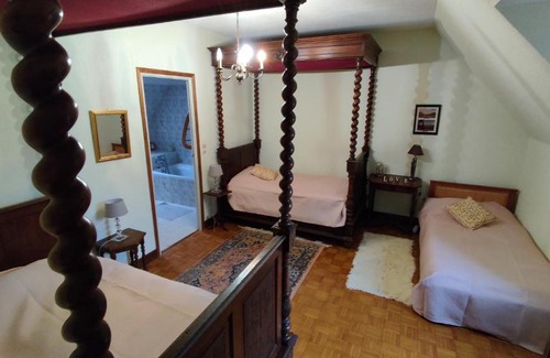 Allineuc Villa | Le Manoir d'Allineuc - jardin, piscine, pétanq.