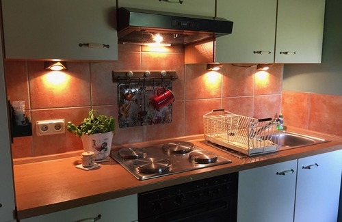 Hirzweiler Apartment | Le mignon. Small, cozy apartment with large terrace in the countryside.