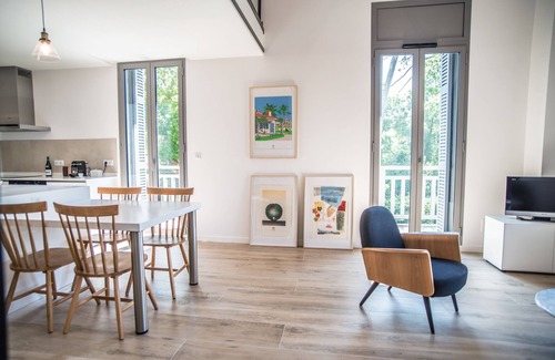 Le Moulleau Apartment | Le Moulleau, Luxurious large duplex apartment close to the beach