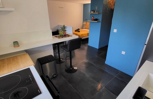 St Gilles-les-Bains Apartment | Le "Rêve bleu" cosy studio with varangue ⛱