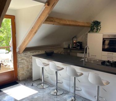 Degagnac Apartment | Le ROSSIGNOL APPARTEMENT MET AIRCO & PRIVE TERRAS