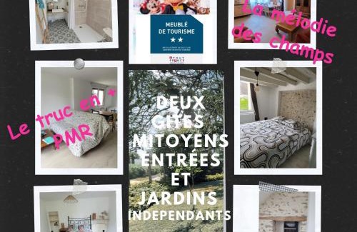 Guerard Apartment | Le Truc en plus, accessibles PMR, appartement 45 m2 mitoyen dans une maison avec un autre appartement