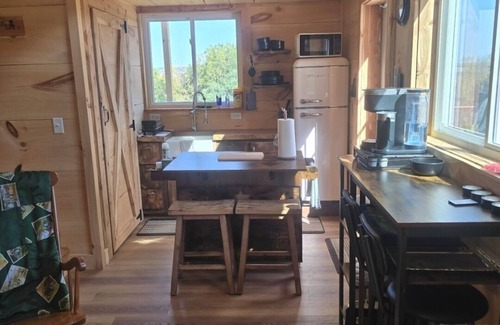 Littleport Cabin | Legacy landing outdoor adventures. Strawberry point Iowa hideaway! Pet friendly.