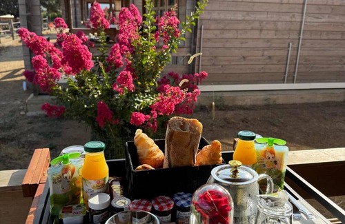 Occhiatana Ski Chalet | 'Les Chalets De Tesa' with Mountain View, Wi-Fi and Air Conditioning