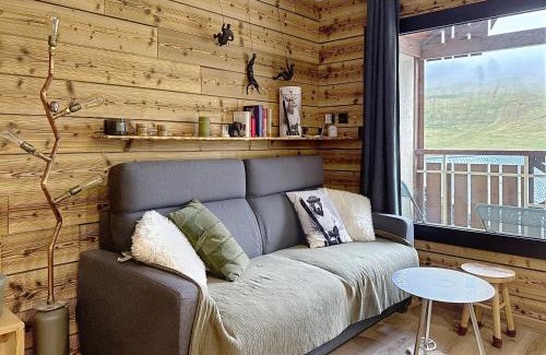 Montgenevre Apartment | Les Tanières de Montgenèvre - Studio Dama - neuf 4p avec terrasse vue imprenable